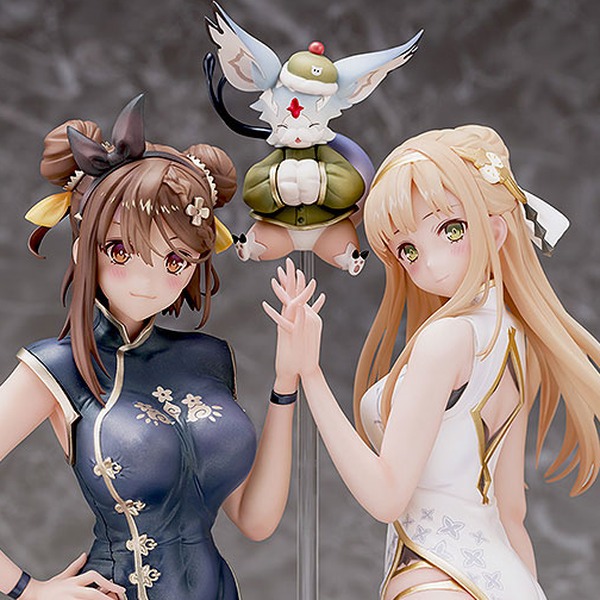 ライザのアトリエ2 ～失われた伝承と秘密の妖精～ ライザ＆クラウディア チャイナドレスVer.（顔アップ）