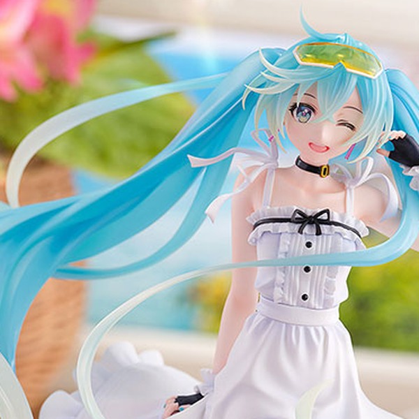 初音ミク GTプロジェクト レーシングミク 2021 Vacation Style Ver.（顔アップ）