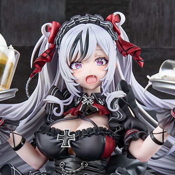 アズールレーン エルベ 見せ場訪れず？（顔アップ）