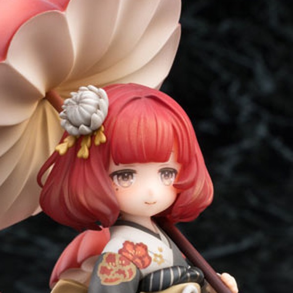 【在庫復活】Reverse Studio製 マッシュルームガールズシリーズ No.6 ハエマトケファルスタケ 1/1 完成品フィギュア