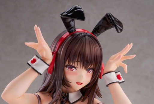 カーニバル製 【あみあみ限定特典】アマカノ2+ 黒姫結灯 バニースーツver. 1/4