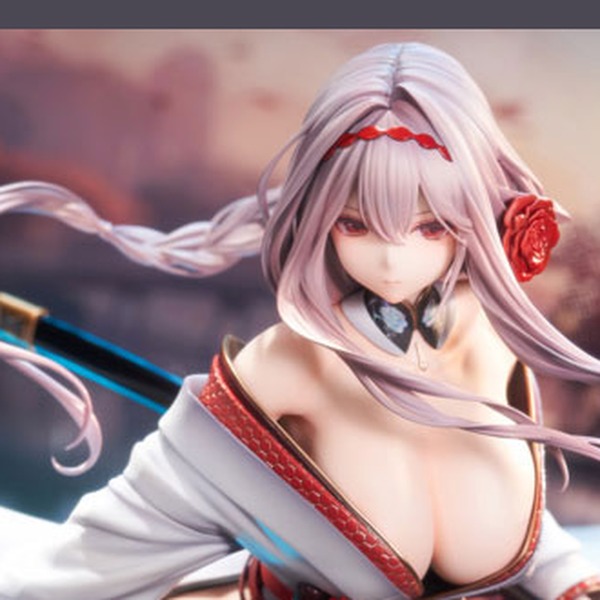 勝利の女神：NIKKE 紅蓮：ブラックシャドウ ロンギングフラワー（顔アップ）