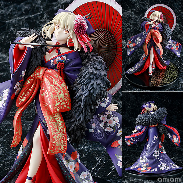 KADOKAWA製 Fate/stay night [Heaven's Feel] セイバーオルタ 着物ver. 1/7 完成品フィギュア