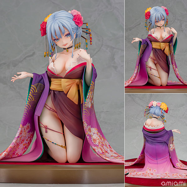 主従えくすたしー 紫音 花魁Ver. (健全Ver.) 1/7 完成品フィギュア