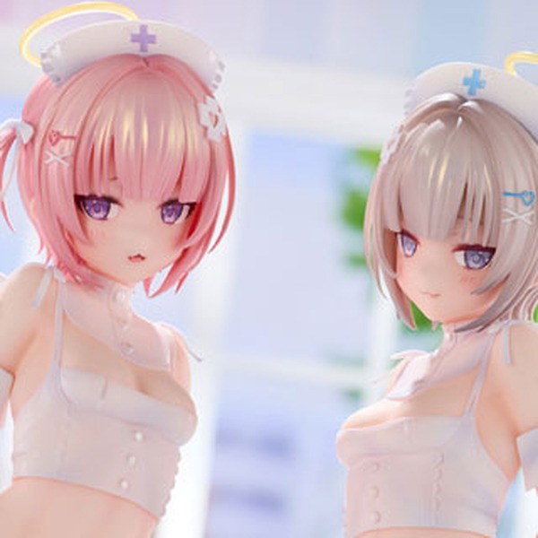 【在庫復活】Otherwhere製 鈴＆凪 Illustrated by 熊4号 1/6 完成品フィギュア