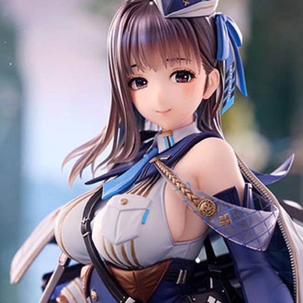 勝利の女神:NIKKE マリアン（顔アップ）