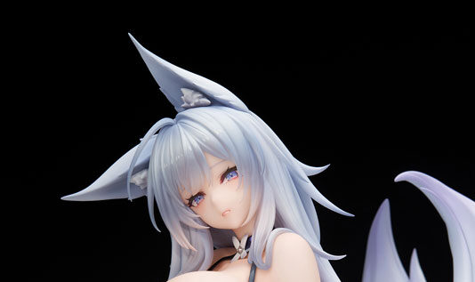 【あみあみ限定特典】【特典】アズールレーン 信濃 寝待の銀輿Ver. 1/7 (6)