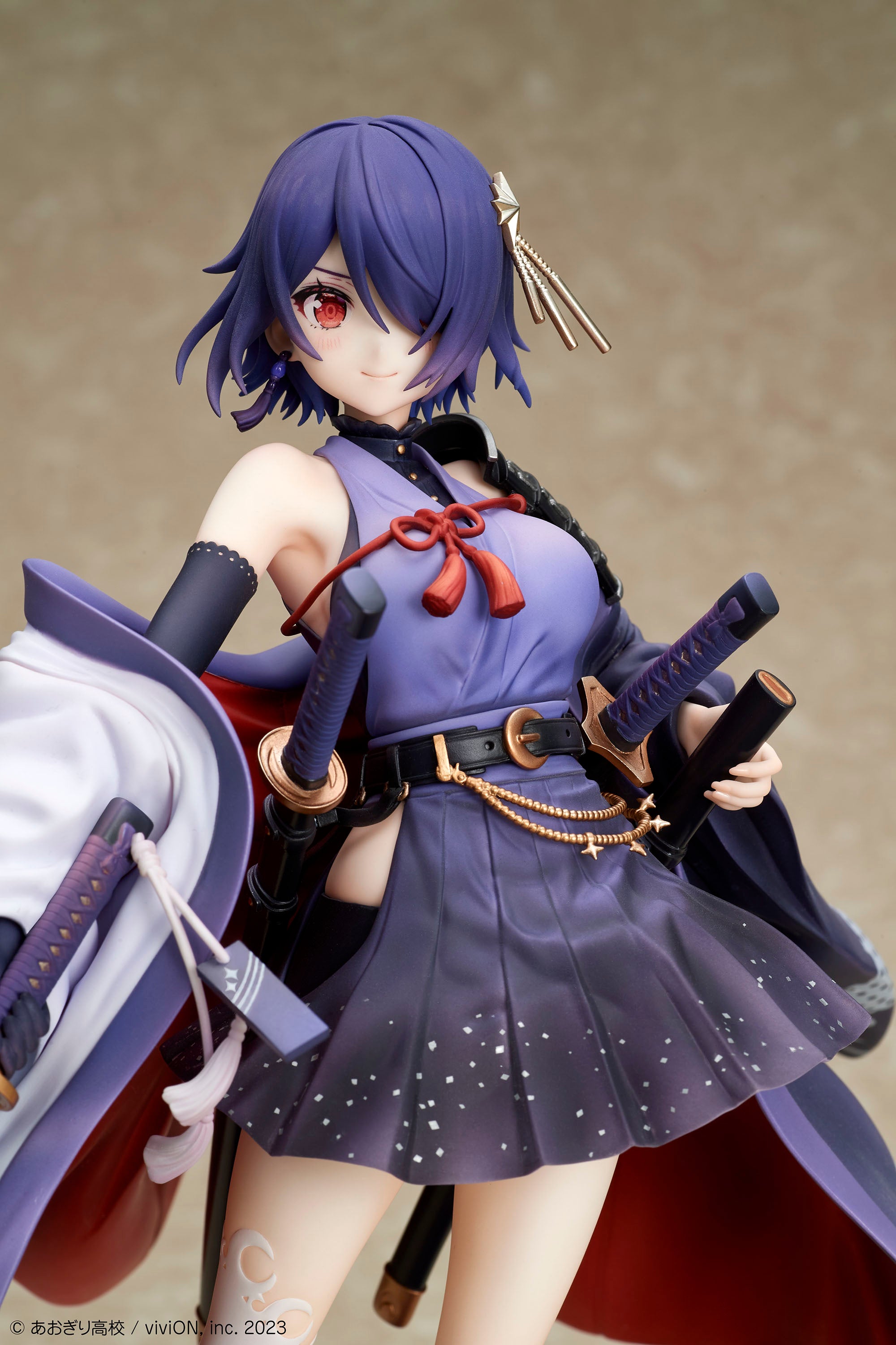 デザインココ製 あおぎり高校 音霊魂子 和武装Ver. 1/7スケールフィギュア