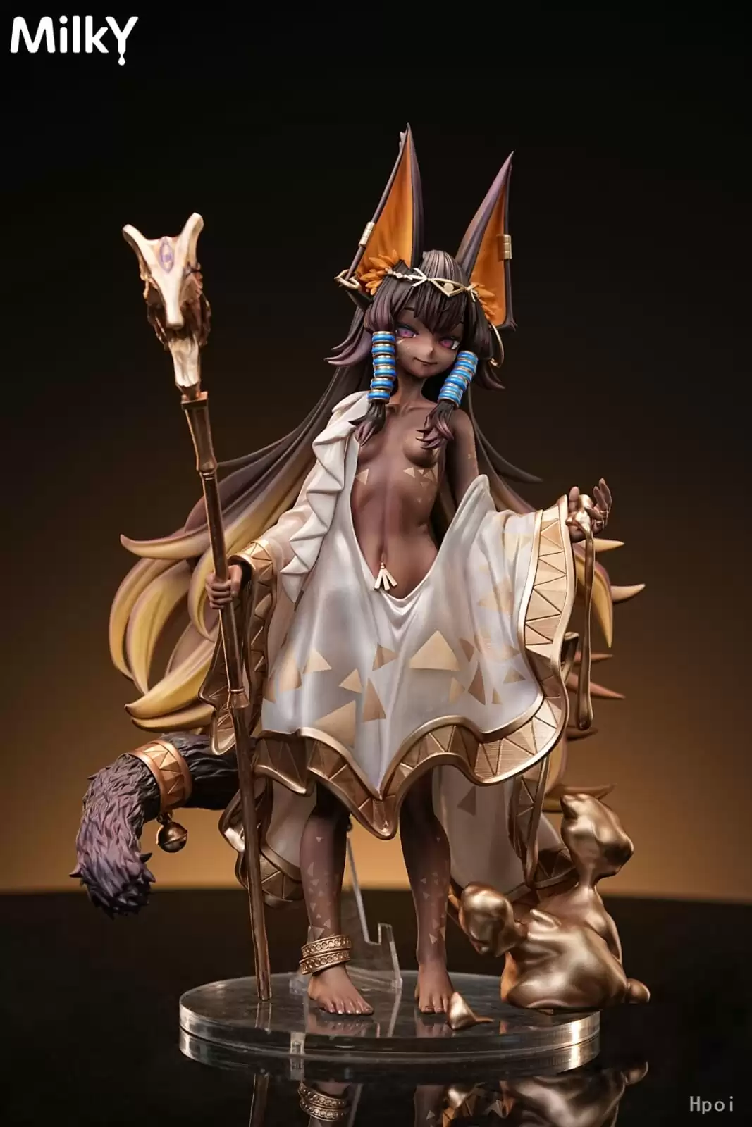 MilkY「黄金のテトラ」美少女フィギュア 彩色原型公開 (5)